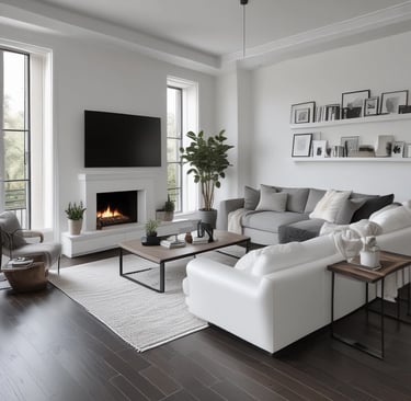 A detailed view of drywall installation highlighting precision and quality.