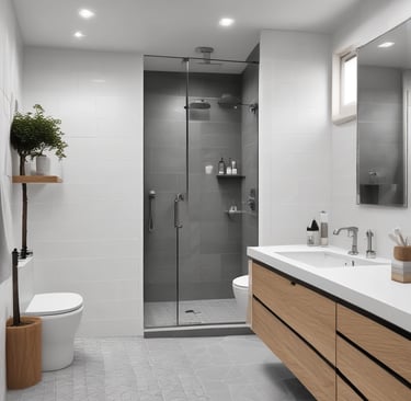 A stunning custom kitchen featuring modern design and high-end finishes.