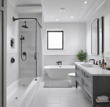 An elegant living room remodel showcasing luxury and style.