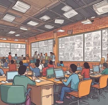 a man riding a skateboard down the side of a ramp