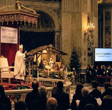 Christmas Eve Homily of Pope Leo Says Rejecting Poor is Rejecting God