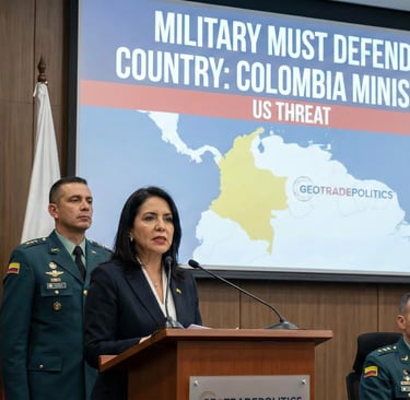 Military must Defend Country in case of an attack, says Columbia Minister