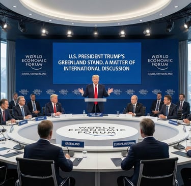 U.S. President Trump’s Greenland Stand, a Matter of International Discussion