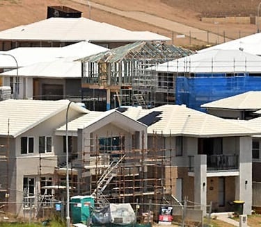 New homes being built in Victoria