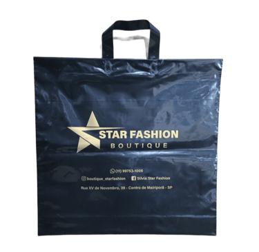 sacola alça fita personalizada