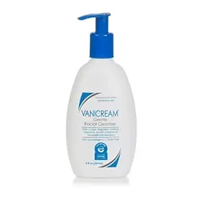 a bottle of vancream cream on a white background