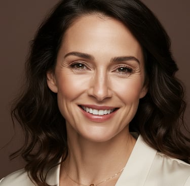 a woman with a necklace and a necklace with a necklace
