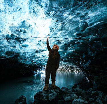 Enchanted Ice Caves in Iceland