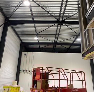 "Installation neuve commerce Besançon - BFC électricité"