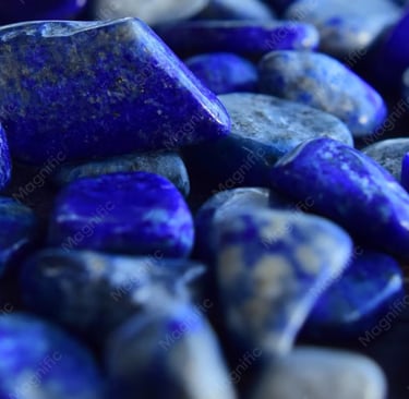 lapis lazuli pierres bleues vif