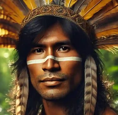 Caboclo Pena Dourada,