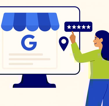 Digital MKT Consultant, teaching about Company Profile on Google