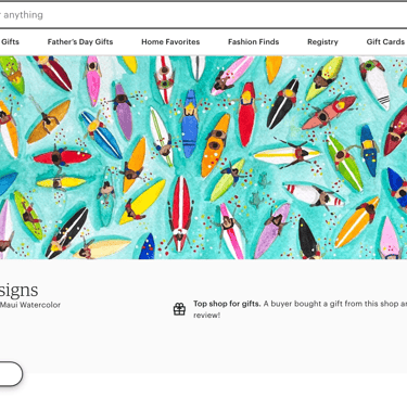 Sarah Eden Watercolor shop