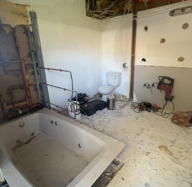 bathroom remodel