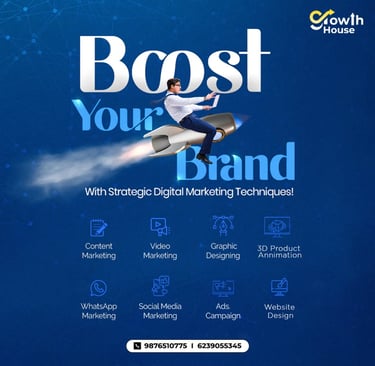 GrowthHouse – Best digital marketing agency in Ludhiana providing content marketing, video marketing