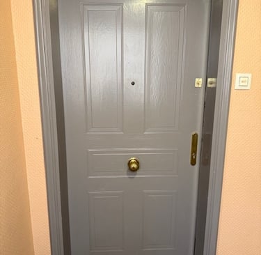 Porte blindée