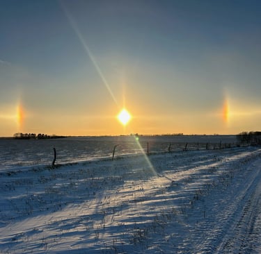 üç güneş doğa üstü