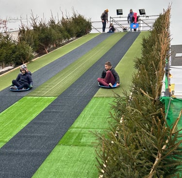 Classe de madame Vanessa sur les luges