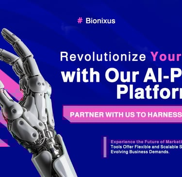 a robot hand resembling BioNixus AI 