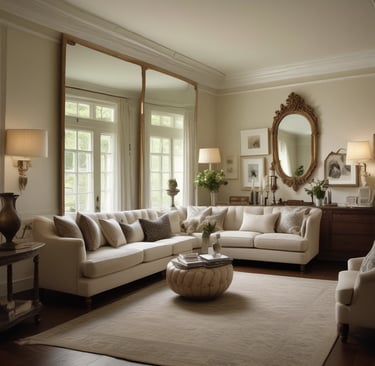 Bright living room with modern inventory