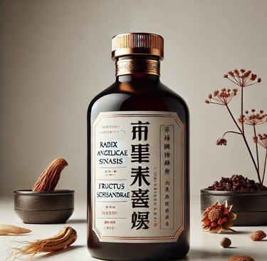 Chinese medicine menopause relief, natural remedy for menopause, hormone balance solution.