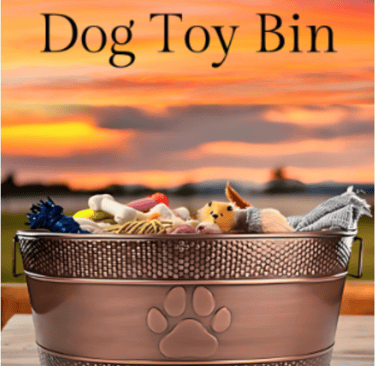dog toy bin