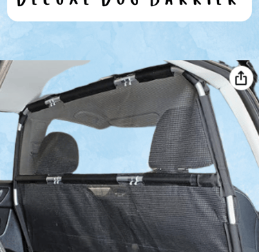 dog car barrier