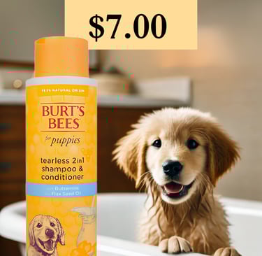 dog shampoo