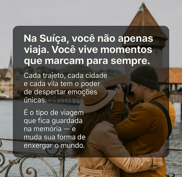 casal em passeio em lucerna com a Easy-driver