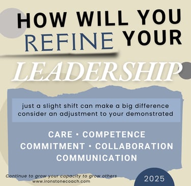ironstone coach refine leadership