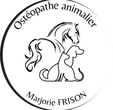 Logo Ostéopathie animale Marjorie Frison