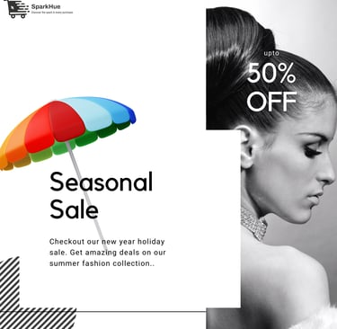 Seasonal Sale at SparkHue