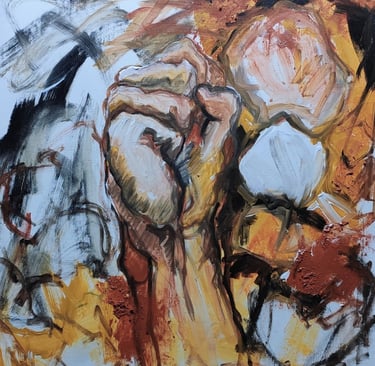Force - Acrylique sur toile - 40X40