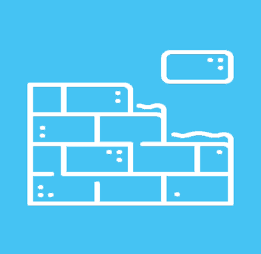 Foundation wall cartoon image.