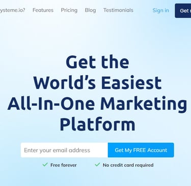 hosting and funnel systeme