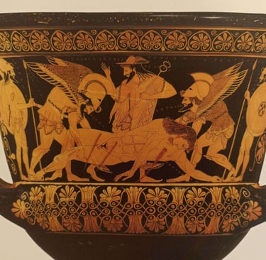 Attic red-figure krater by Euphronios Painter 550 – 500 BC