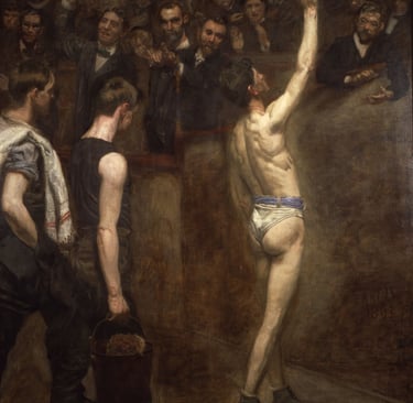 Salutat by Thomas Eakins, 1898