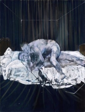 Two Figures by Francis Bacon, 1953