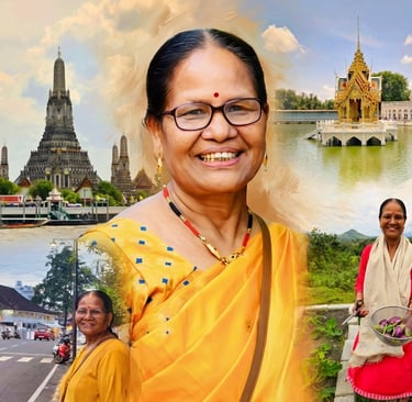 My mother, a strong inspiring woman