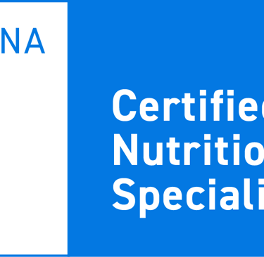 Text reads: Certified Nutrition Specialist