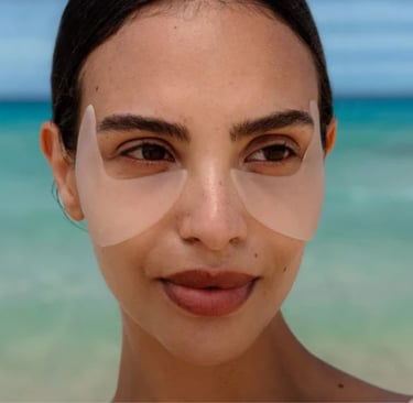 pleistrai nuo raukšlių ant moters