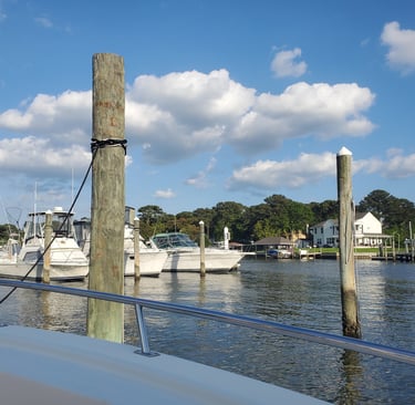 Boats in Marina, Virginia Beach