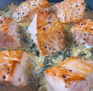 Creamy Salmon Pasta Recipe