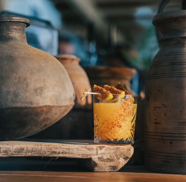 tequila cocktails at Kahlua Jungleroom