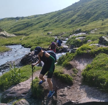 senderismo con club salud santa catalina