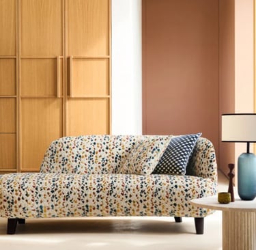 Tissu Camengo Terrazzo multicolore