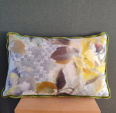 Coussin 40x60cm Tissu Designers Guild passepoil Houles création Kosy Atelier Tapissier