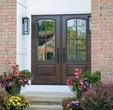 front door entryway install