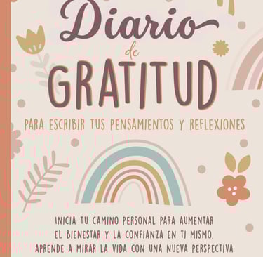 Diario de gratitud para hábitos saludables y desarrollo personal