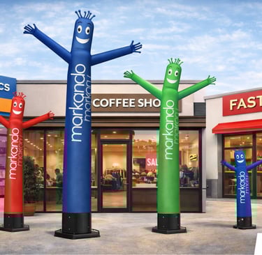 sky dancer publicitario